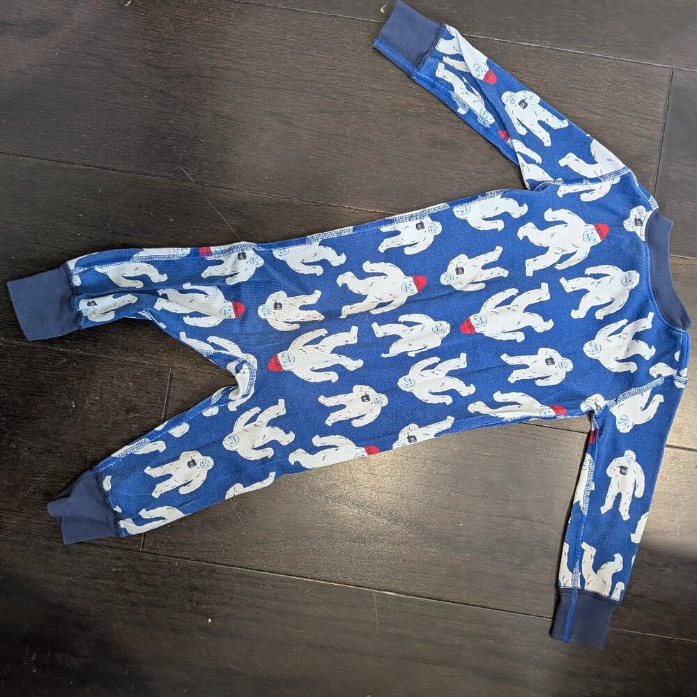 Hanna Andersson Yeti Pajamas 2T - Very Good Condition